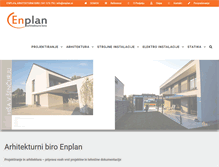 Tablet Screenshot of enplan.si