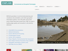 Tablet Screenshot of enplan.com